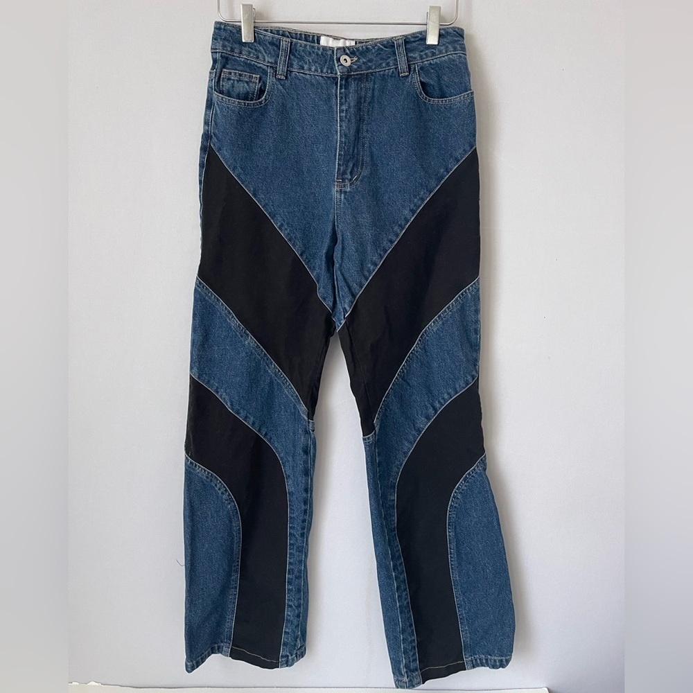 Mandinga Color Block‎ Inset Jeans Large/Medium